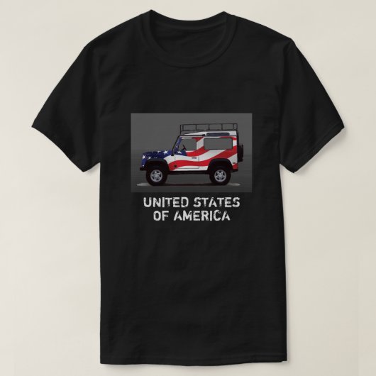 T-SHIRT USA (Design devant)