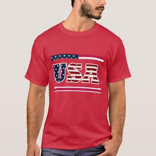 T-shirt USA (Devant)
