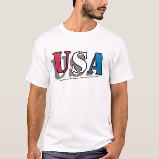 T-SHIRT USA (Devant)