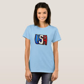 T-shirt USA (Devant entier)