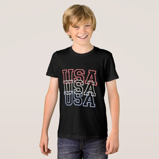 T-Shirt USA (Voorkant volledig)