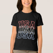 T-Shirt USA (Voorkant)