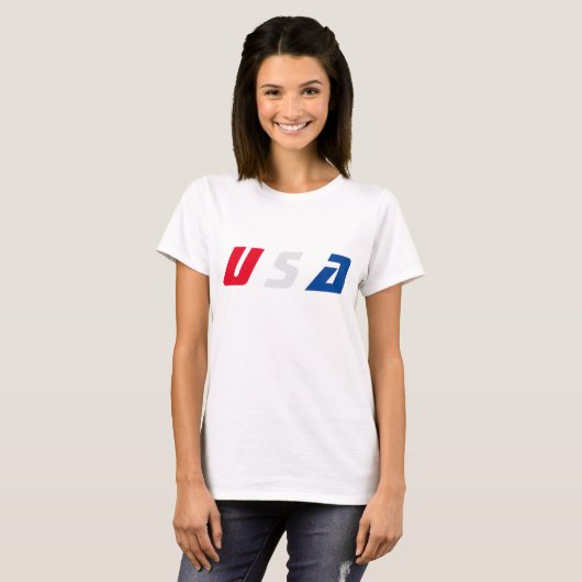 T-SHIRT USA (Devant entier)