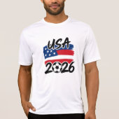 T-shirt USA 2026 Soccer Design (Devant)