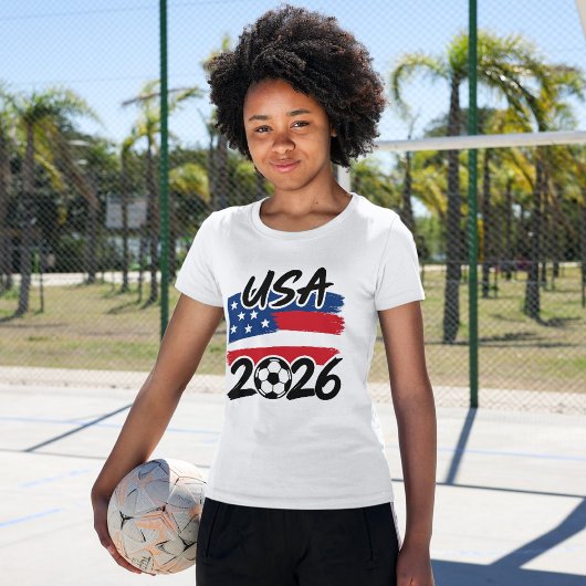 T-shirt USA 2026 Soccer Design
