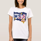 T-Shirt USA 250 (Devant)