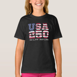 T-shirt USA 250 4Th Of July