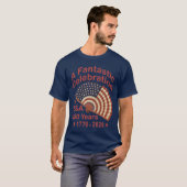 T-shirt USA 250 Years Patriotic Fan Design – 1776-2026 (Devant entier)