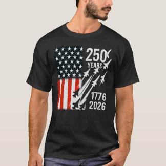T-shirt USA 250e anniversaire 1776-2026 Semiquincentennial