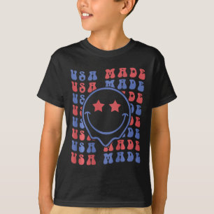 T-shirt Usa A Fait Le 4 juillet