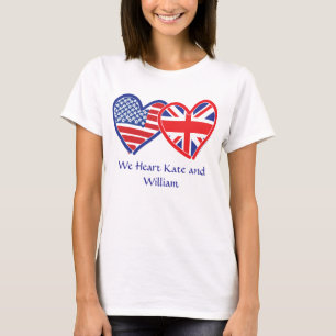 T-shirt USA aime Kate & William
