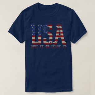 T-shirt USA Aimez-le ou laissez-le