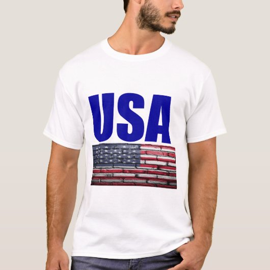 T-SHIRT USA , AMERICA (Devant)