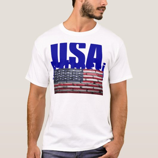 T-SHIRT USA AMERICA (Devant)