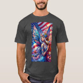 T-shirt USA American Fairy (Devant)