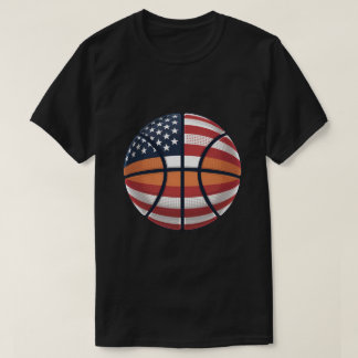T-shirt USA Basketball Shirt American Flag Basketball Tee