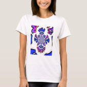 T-shirt USA Celebration : Lovely Fun Text Dynamic Art (Devant)