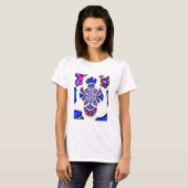 T-shirt USA Celebration : Lovely Fun Text Dynamic Art (Devant entier)