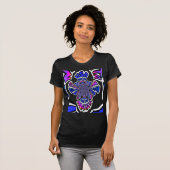T-shirt USA Celebration : Lovely Fun Text Dynamic Art (Devant entier)
