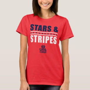T-shirt USA Cheer Stars & Stripes Fan Tee