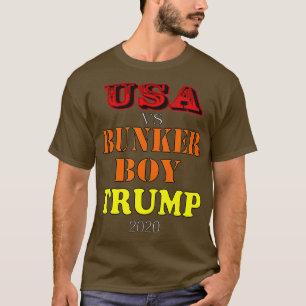 T-shirt USA contre Bunker Boy Trump 2020