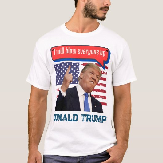 T-shirt USA DONALD TRUMP (Devant)