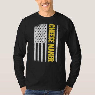 T-shirt USA Drapeau 4 juillet gouda foodie gouda Cheese Ma