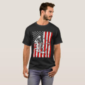 T-shirt Usa Drapeau Chasse à l'arc (Devant entier)