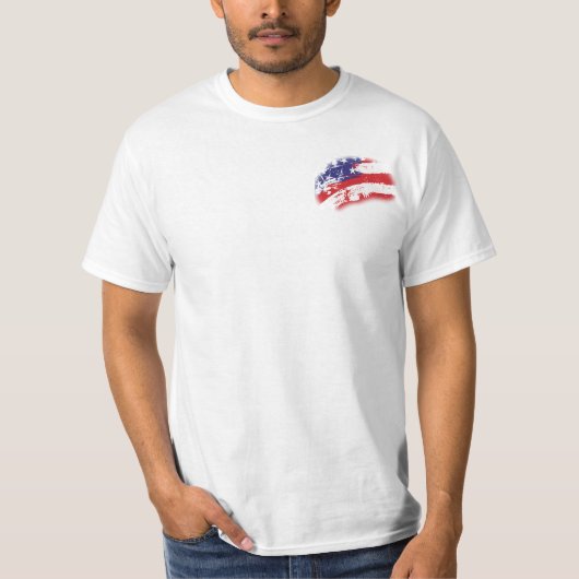 T-shirt USA Drapeau Valeur Spectaculaire Budget Spécial (Devant)