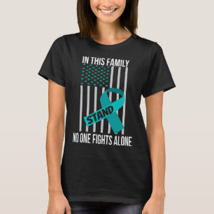 T-shirt Usa Drapeau Vert Ruban Chemise Santé Mentale Lauré