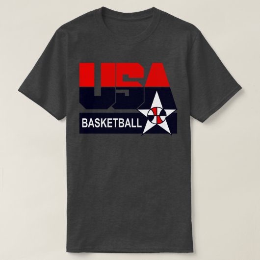 T-SHIRT USA DREAM TEAM 92 LA MEILLEURE QUALITÉ SUR TEEBULI (Design devant)