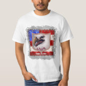T-shirt USA Eagle Shield (Devant)