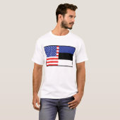 T-shirt USA/Estonia (Devant entier)