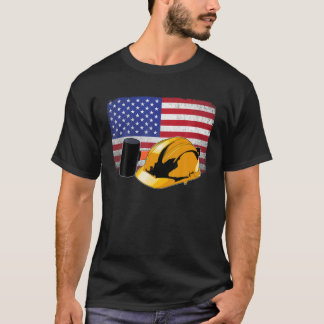 T-shirt USA Fête du Travail S American Labour Movement Tee