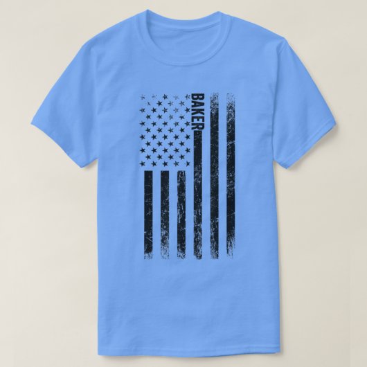 T-shirt USA - Fier boulanger américain (Design devant)