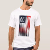 T-shirt USA Flag (Devant)