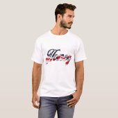 T-shirt USA Honey 3D (Devant entier)