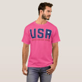 T-shirt Usa Juillet 4 (Devant entier)
