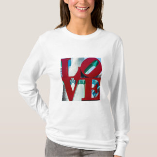 T-SHIRT USA LOVE ET SCRIPTURE
