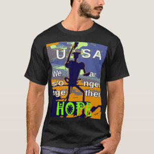 T-shirt USA Nous pouvons faire mieux ensemble