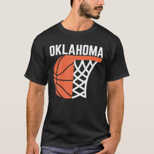 T-shirt USA Oklahoma basketball State net sports graphique