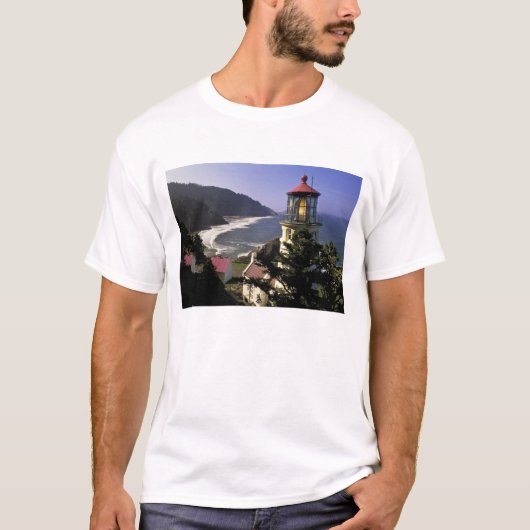 T-shirt USA, Oregon, Florence. Phare de Heceta Head (Devant)