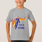 T-shirt USA Patriotic BMX / DIRT BIEN (Devant)