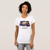 T-shirt *~* USA Patriotique American Modern Eagle Head Whi (Devant entier)
