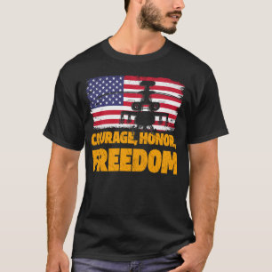 T-shirt USA Patriotique - Drapeau Américain Liberté - Fier