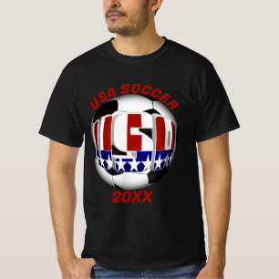T-shirt USA Patriotique SOCCER Sports
