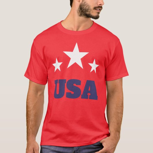 T-SHIRT USA. PATRIOTISM (Devant)