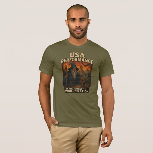 T-shirt USA Performance Modernization Quest (Devant entier)