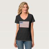 T-shirt USA pour femmes (Devant entier)