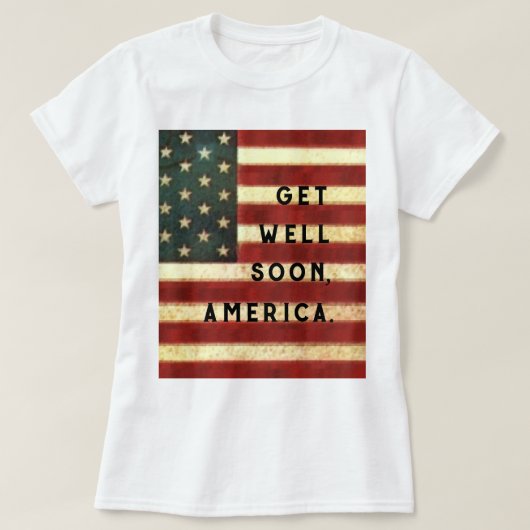T-shirt USA : Résister à la protestation Sauver la démocra (Design devant)